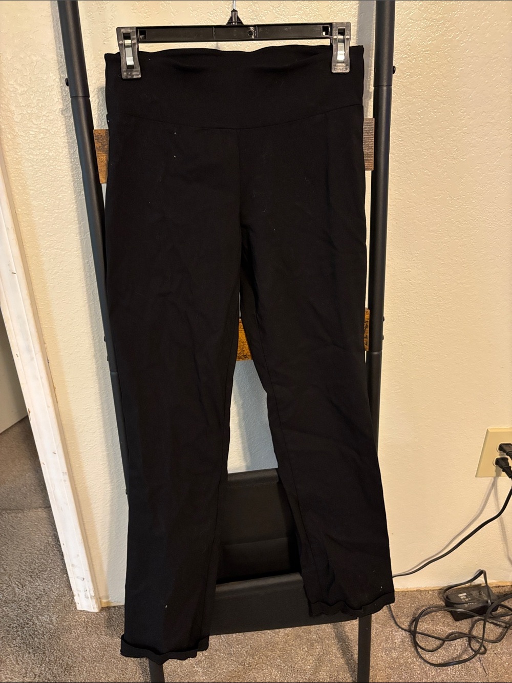 Black Stretch Pants